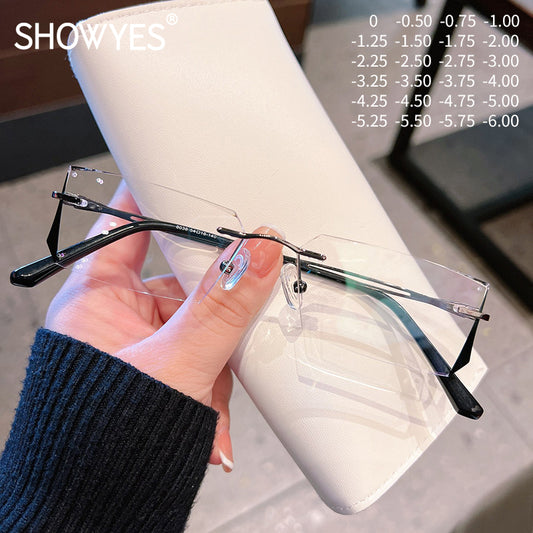 Model 8038 New Rectangular Business Men's Glasses High Clear Lenses Transparent Eyeglasses Blue Light Filter Computer Zero Decorate Eyewear