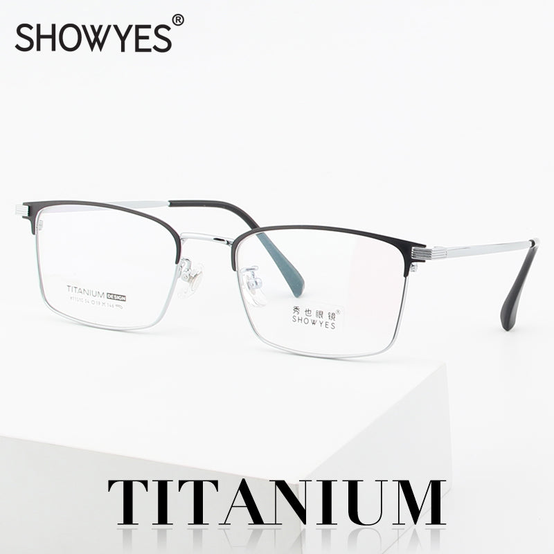 Model H11010 Titanium Men Glasses