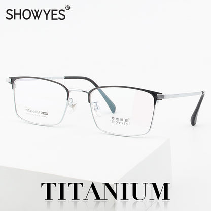 Model H11010 Titanium Men Glasses