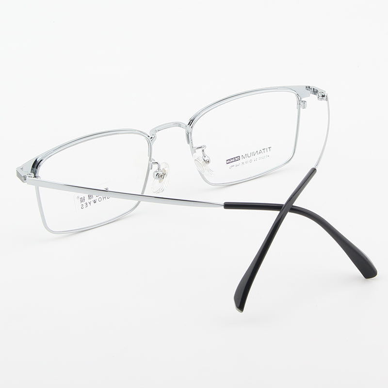 Model H11010 Titanium Men Glasses